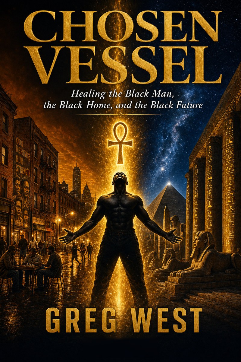 Cover of Chosen Vessel: Healing the Black Man, the Black Home, and the Black Future by Greg West